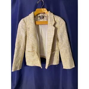 Beautiful Ann Taylor yellow jacket size 6